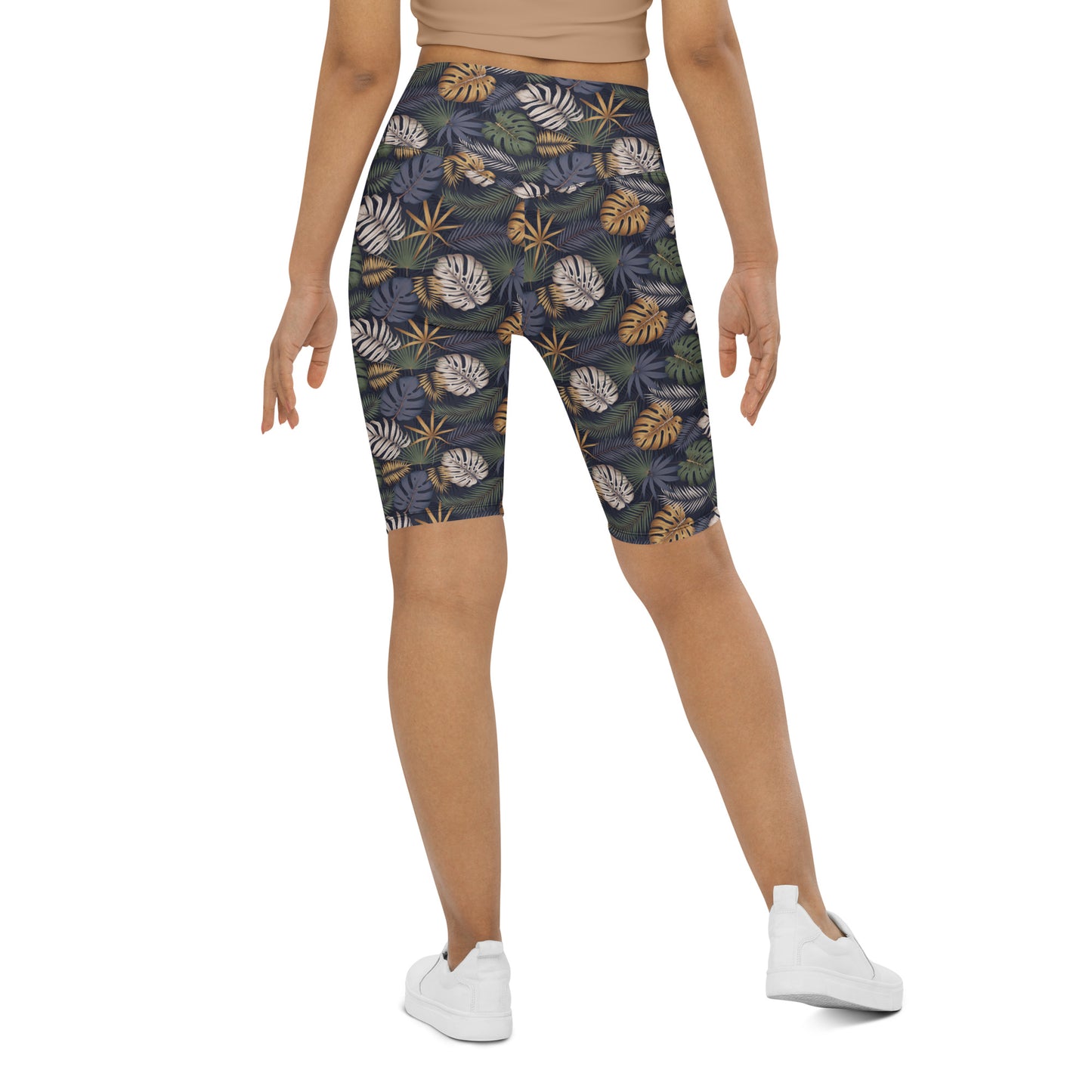 Leaf Tale Biker Shorts