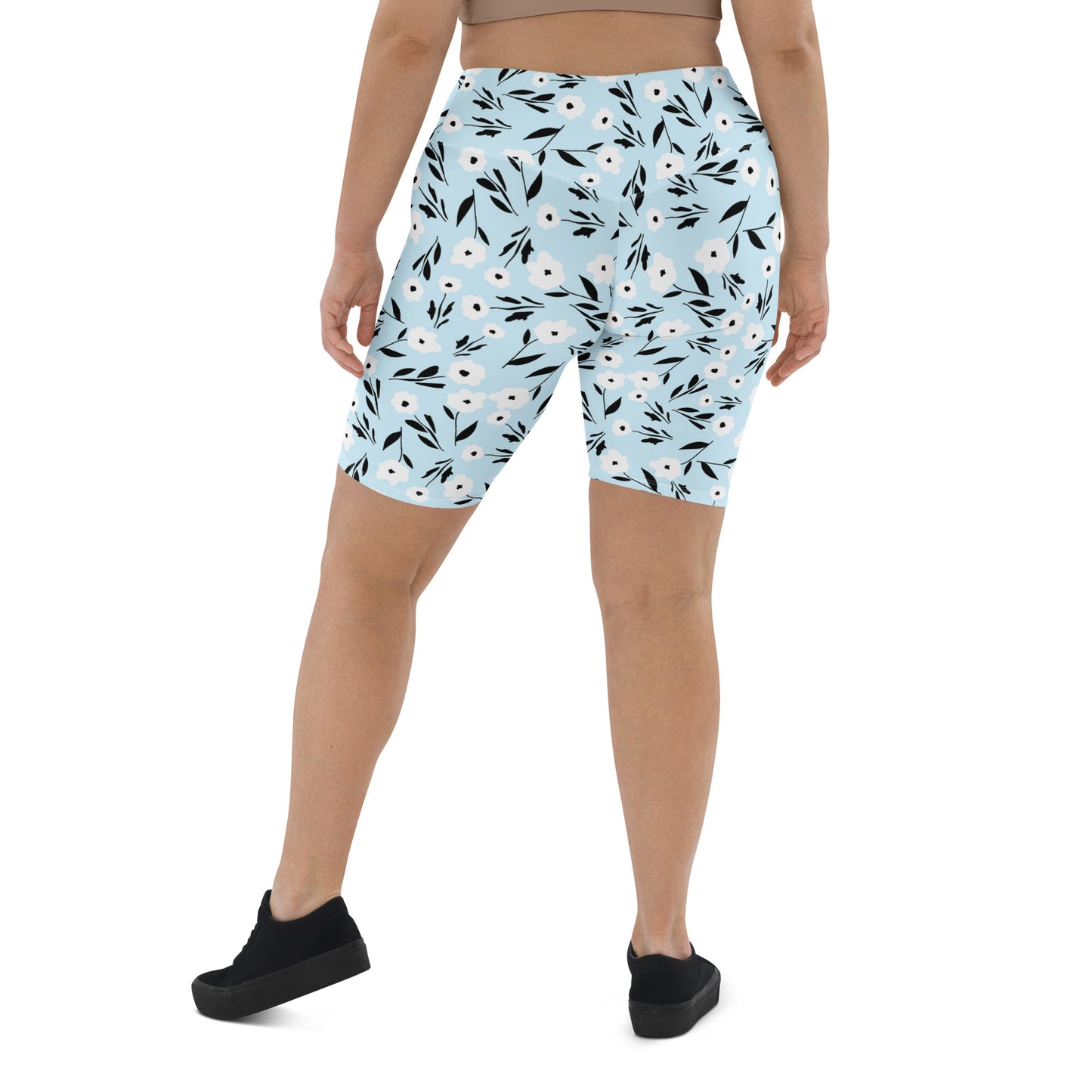 Botanic Blue Cyclers Biker Shorts