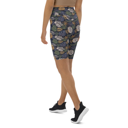 Leaf Tale Biker Shorts