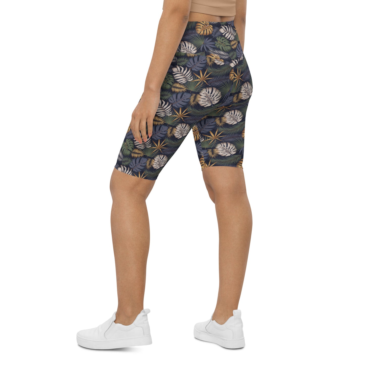 Leaf Tale Biker Shorts