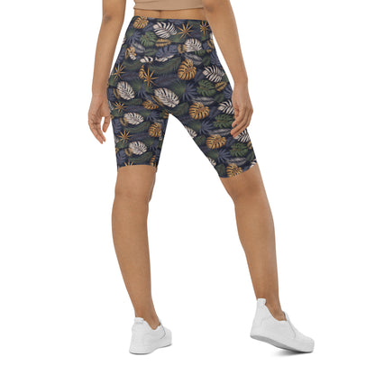 Leaf Tale Biker Shorts