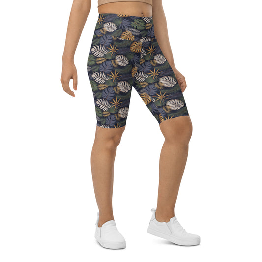 Leaf Tale Biker Shorts