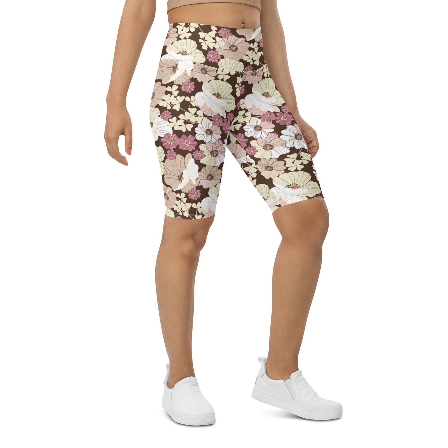 Cocoa Flora Biker Shorts