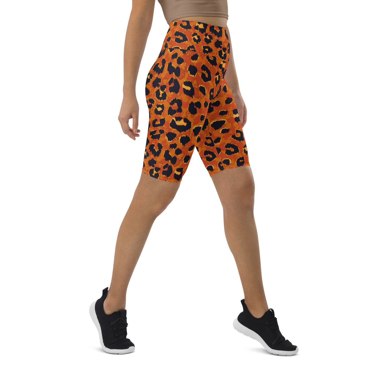 Fierce Focus High-Waisted Biker Shorts