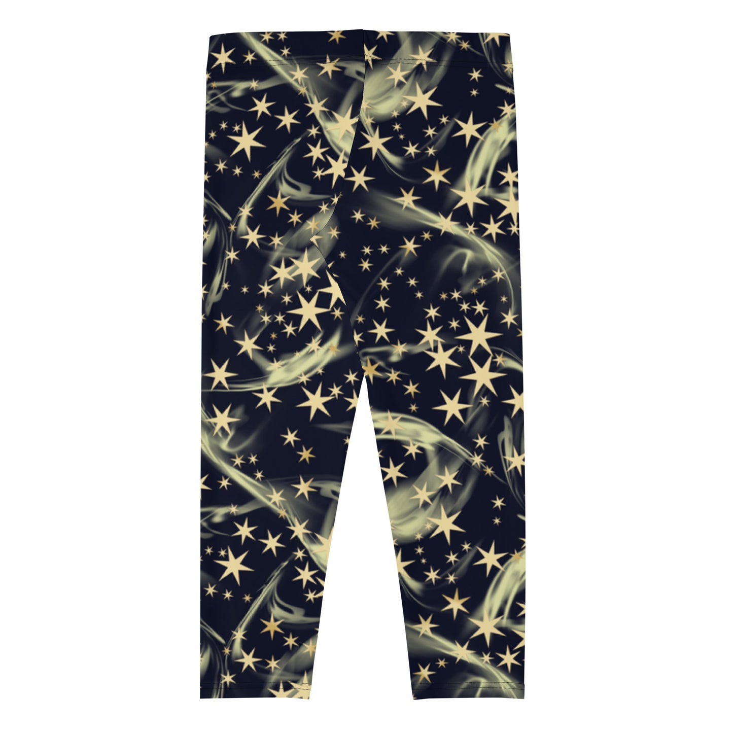 Starry Stretch Mid-Rise Capri Leggings