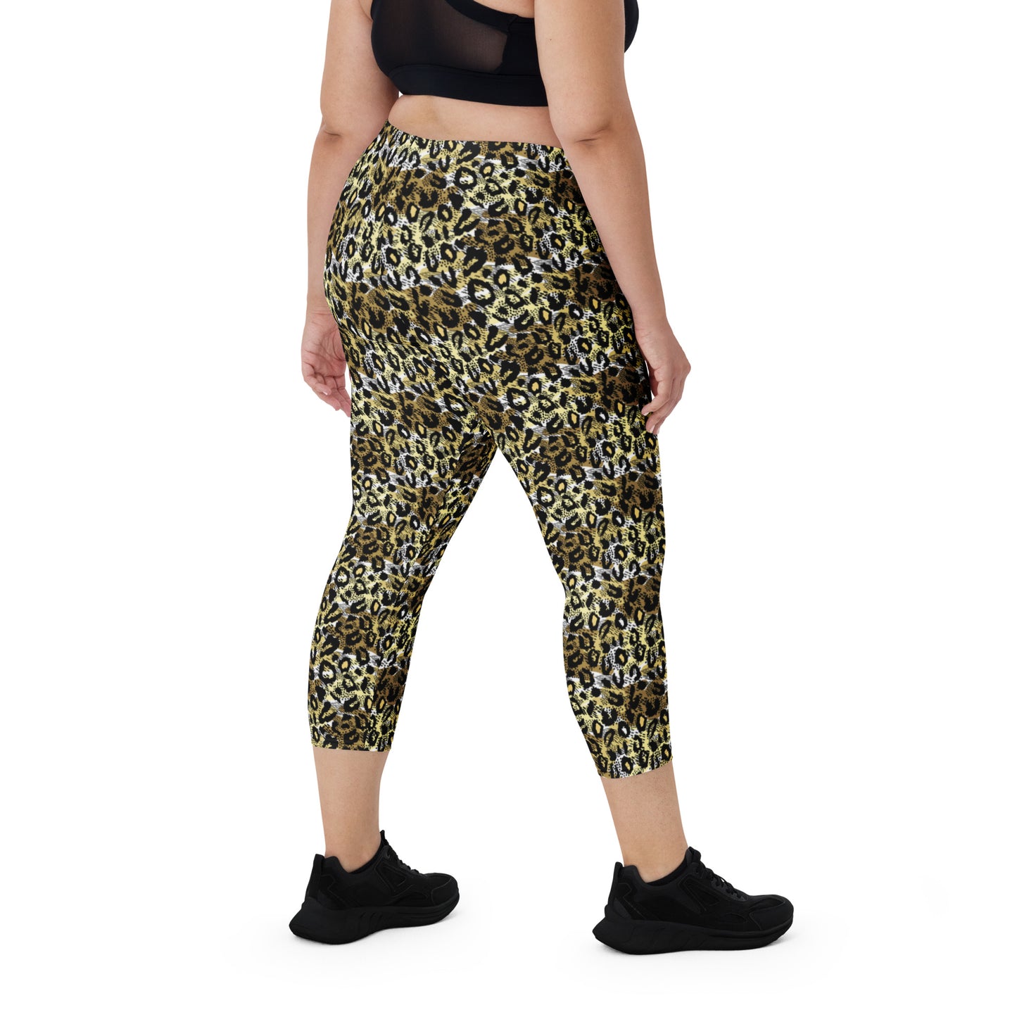 Wild Streak Mid-Rise Capri Leggings