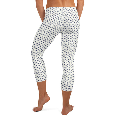 Bug Safari Mid-Rise Capri Leggings