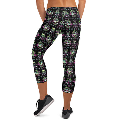 Cosmic Charm Mid-Rise Capri Leggings