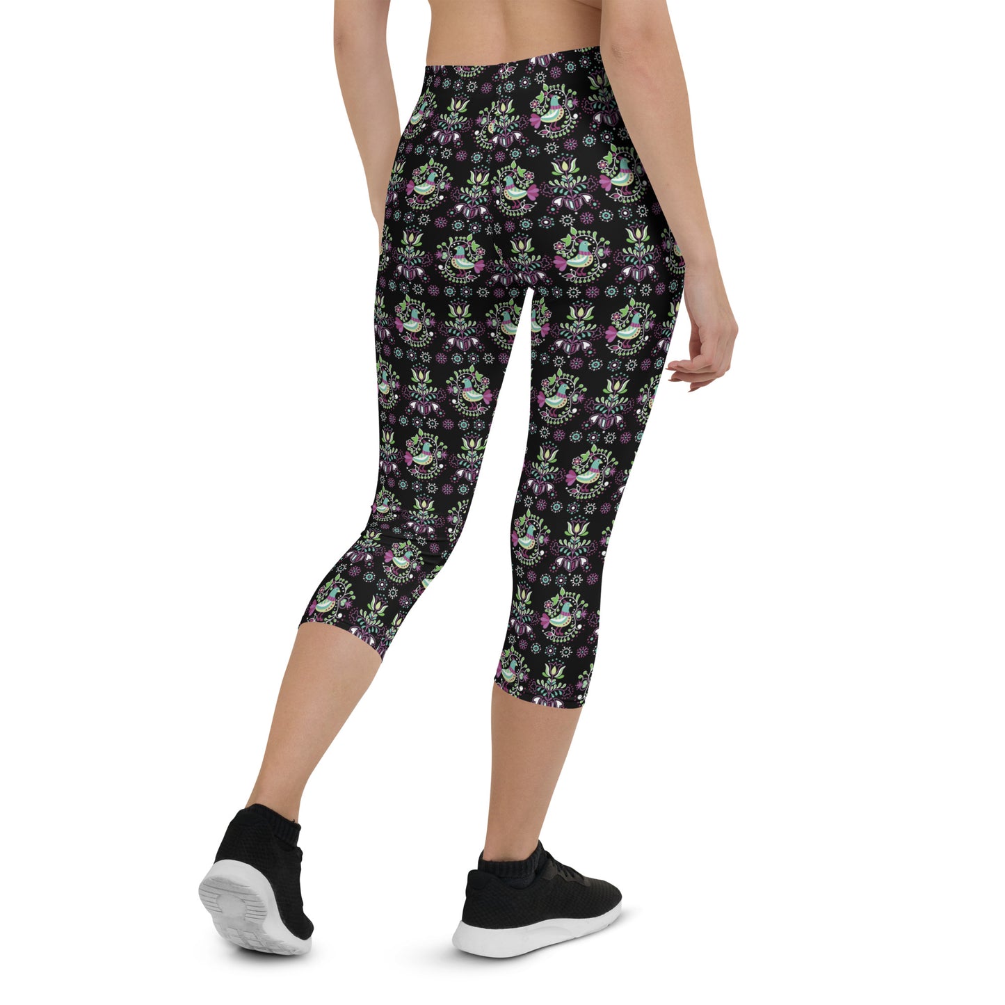 Cosmic Charm Mid-Rise Capri Leggings