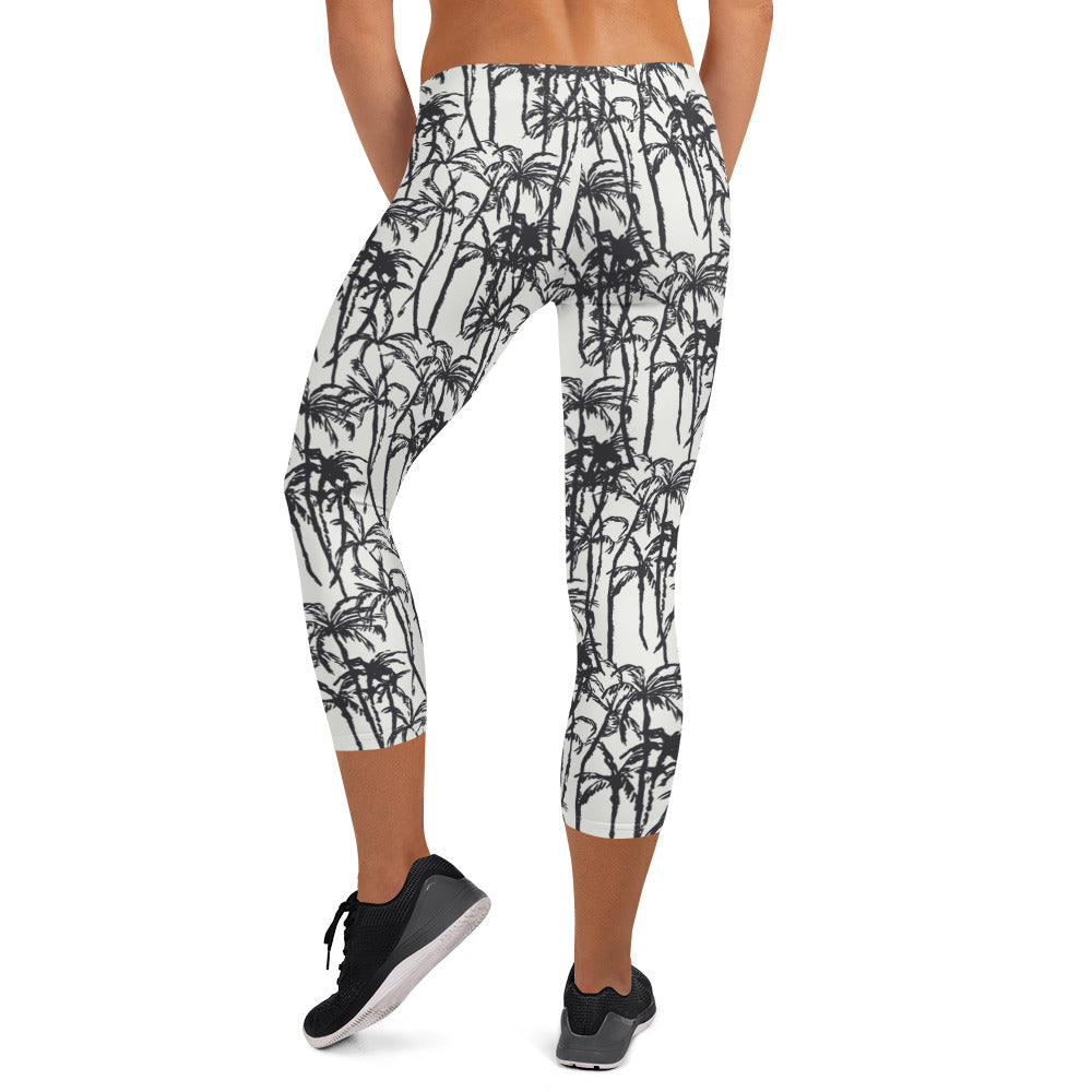 Bamboo Harmony Mid-Rise Capri Leggings