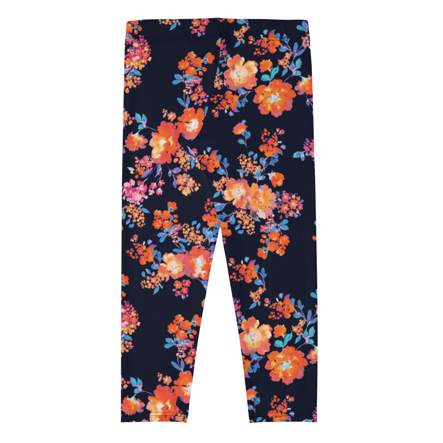 Enchanted Garden Mid-Rise Capri Leggings