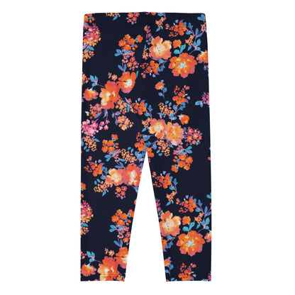 Enchanted Garden Mid-Rise Capri Leggings