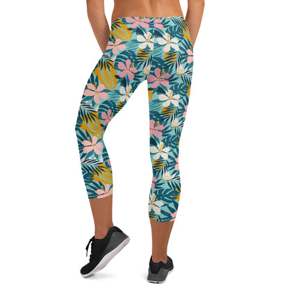 Petal Soft Mid-Rise Capri Leggings