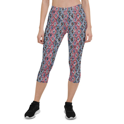 Palette Pop Mid-Rise Capri Leggings