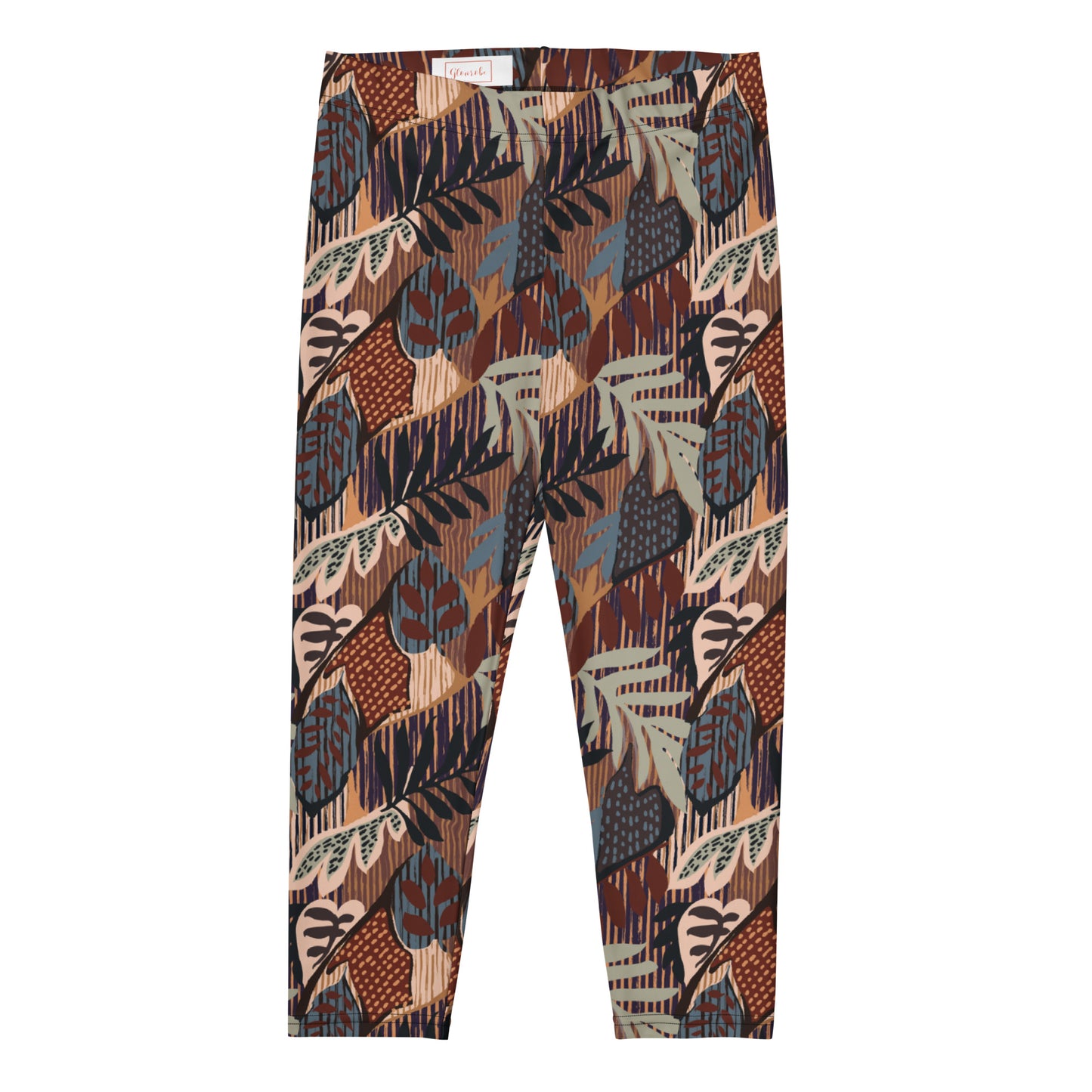 Garden Graffiti Mid-Rise Capri Leggings