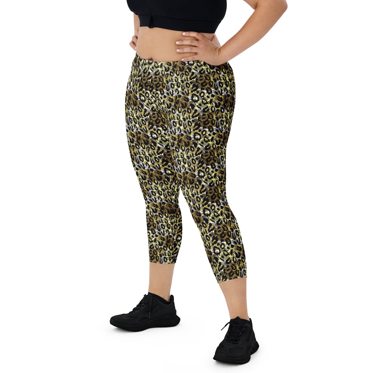 Wild Streak Mid-Rise Capri Leggings