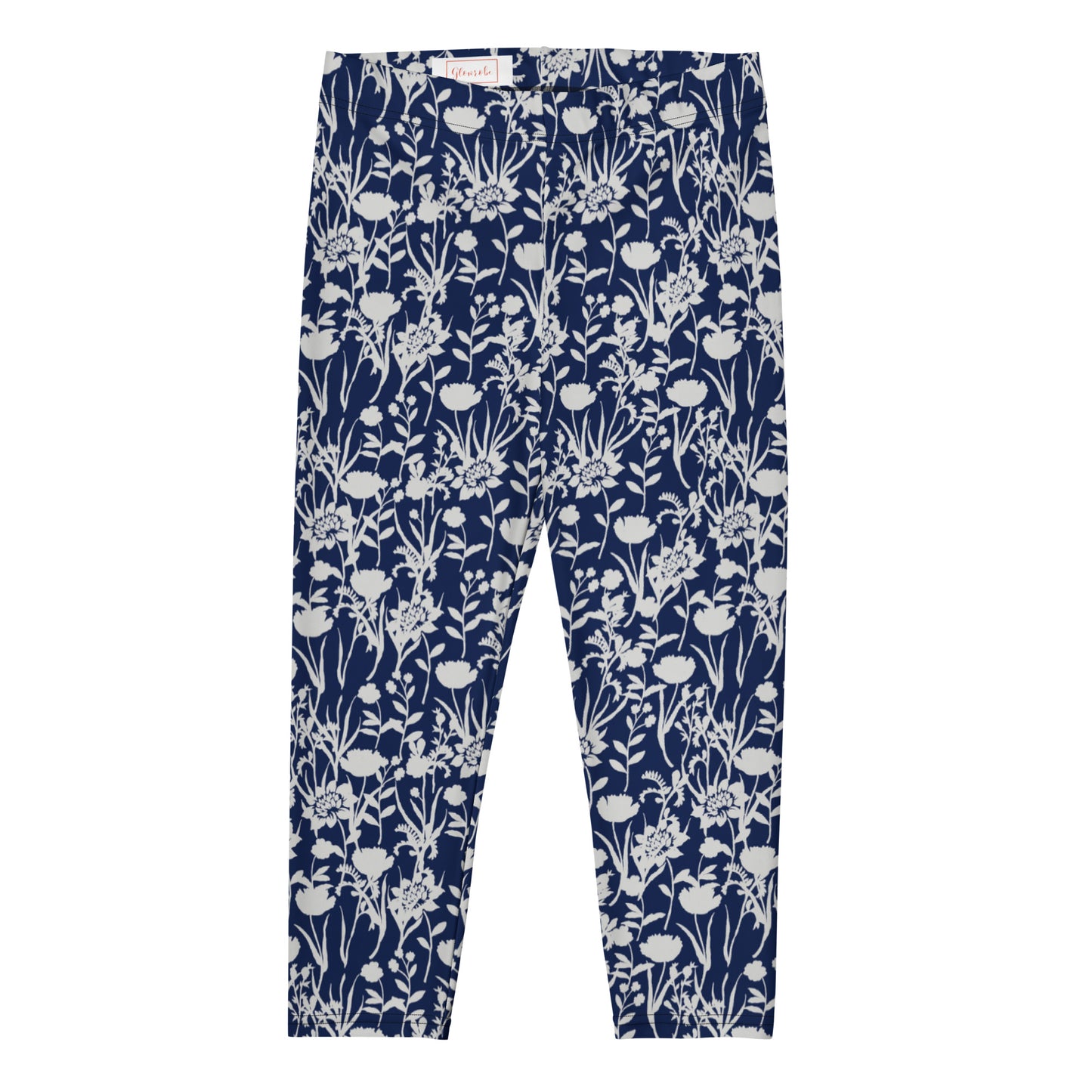 Breezy Botanics Mid-Rise Capri Leggings