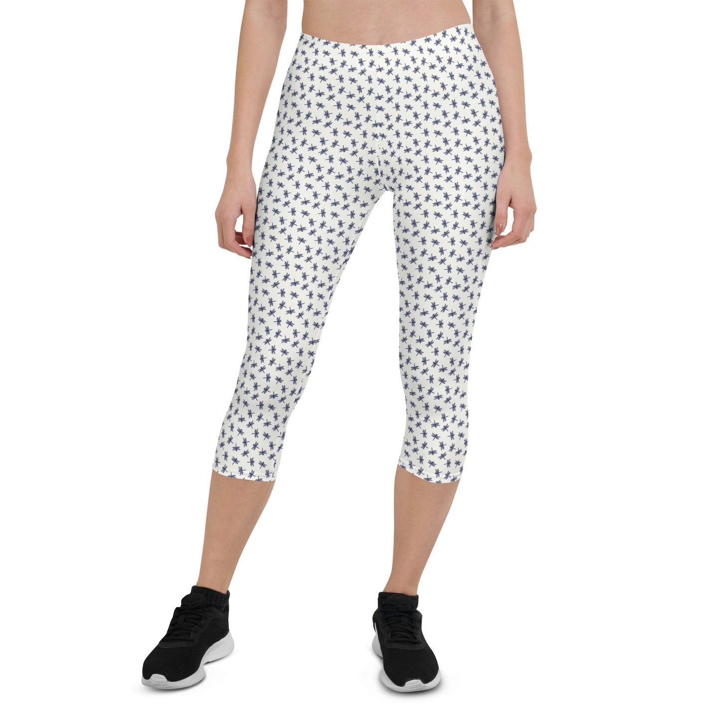 Bug Safari Mid-Rise Capri Leggings