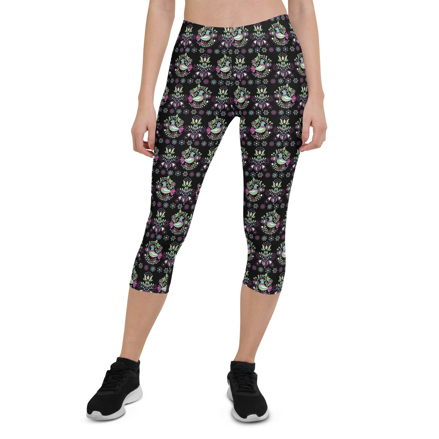 Cosmic Charm Mid-Rise Capri Leggings