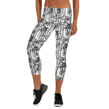 Bamboo Harmony Mid-Rise Capri Leggings