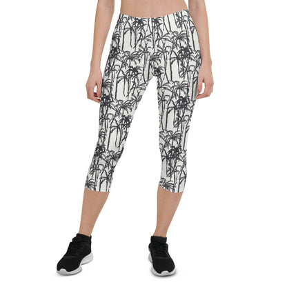 Bamboo Harmony Mid-Rise Capri Leggings