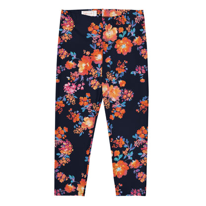 Enchanted Garden Mid-Rise Capri Leggings