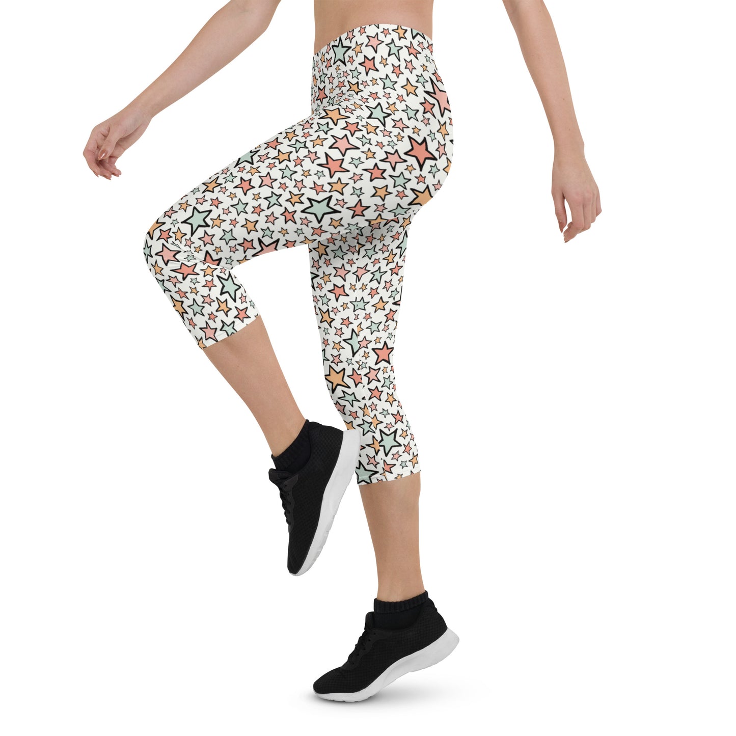 Starlight Serenade Mid-Rise Capri Leggings