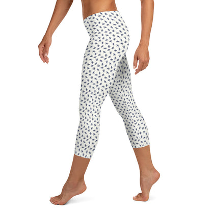 Bug Safari Mid-Rise Capri Leggings