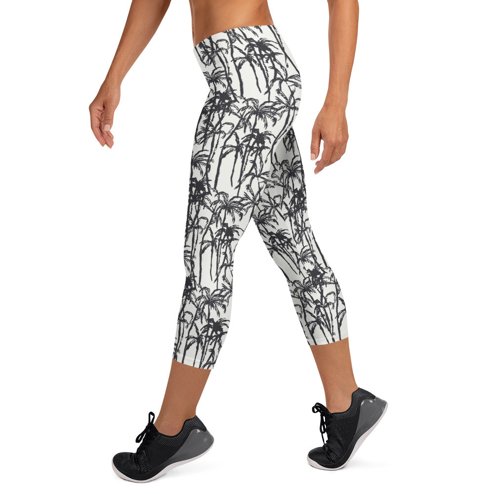 Bamboo Harmony Mid-Rise Capri Leggings