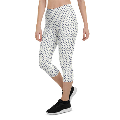 Bug Safari Mid-Rise Capri Leggings