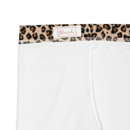 Safari Blush Mid-Rise Capri Leggings