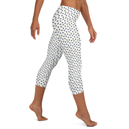 Bug Safari Mid-Rise Capri Leggings