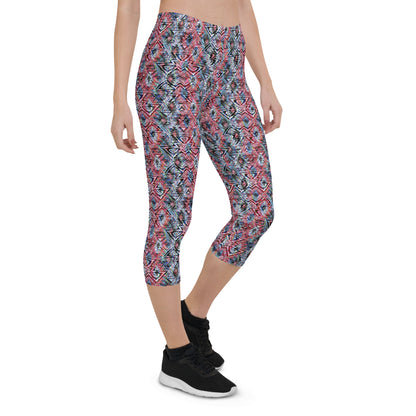 Palette Pop Mid-Rise Capri Leggings