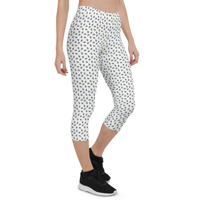 Bug Safari Mid-Rise Capri Leggings