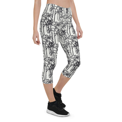 Bamboo Harmony Mid-Rise Capri Leggings