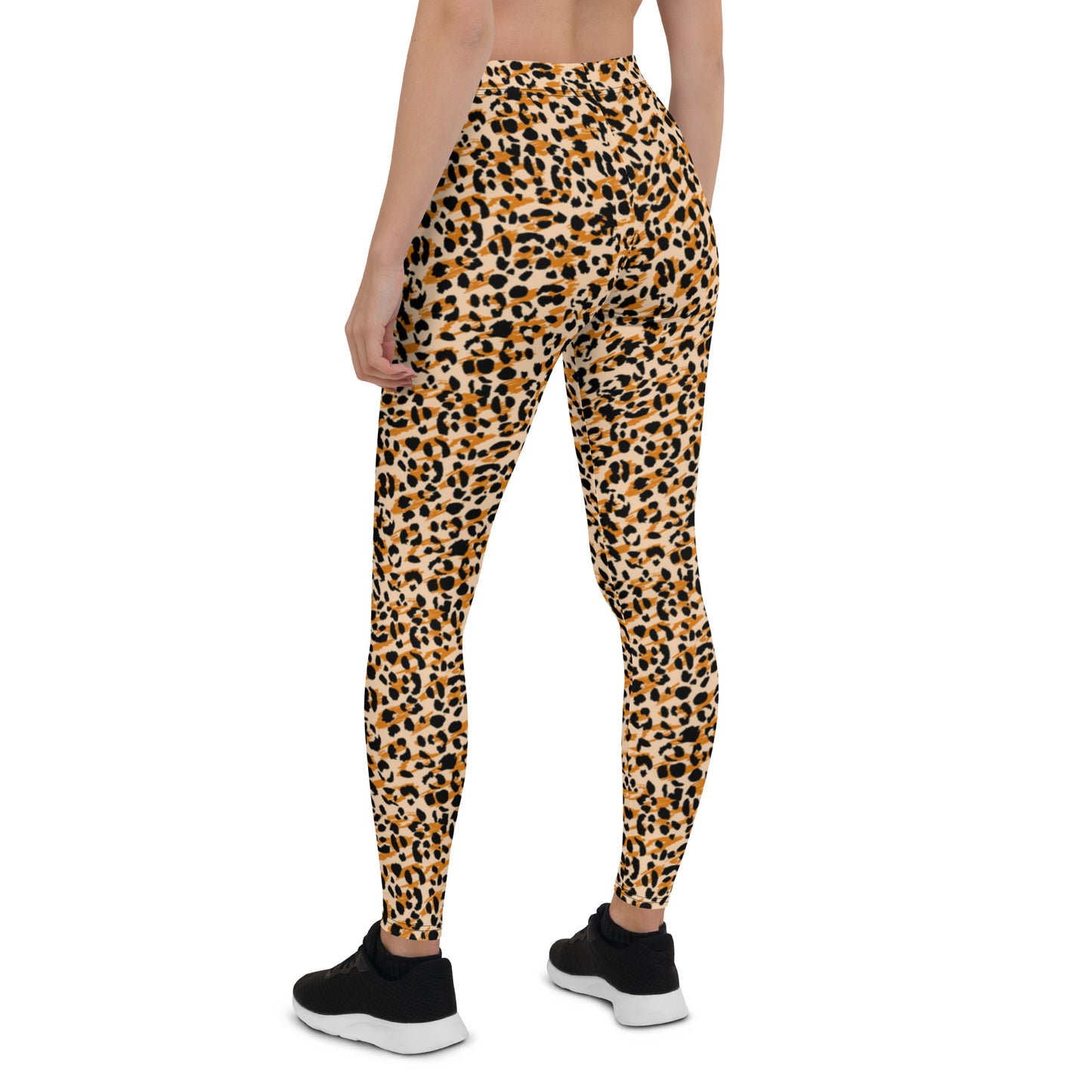 Leopard Luxe Activewear Mid-Rise Leggings