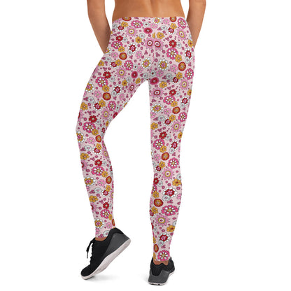 Flora Fantasia Activewear Mid-Rise Leggings