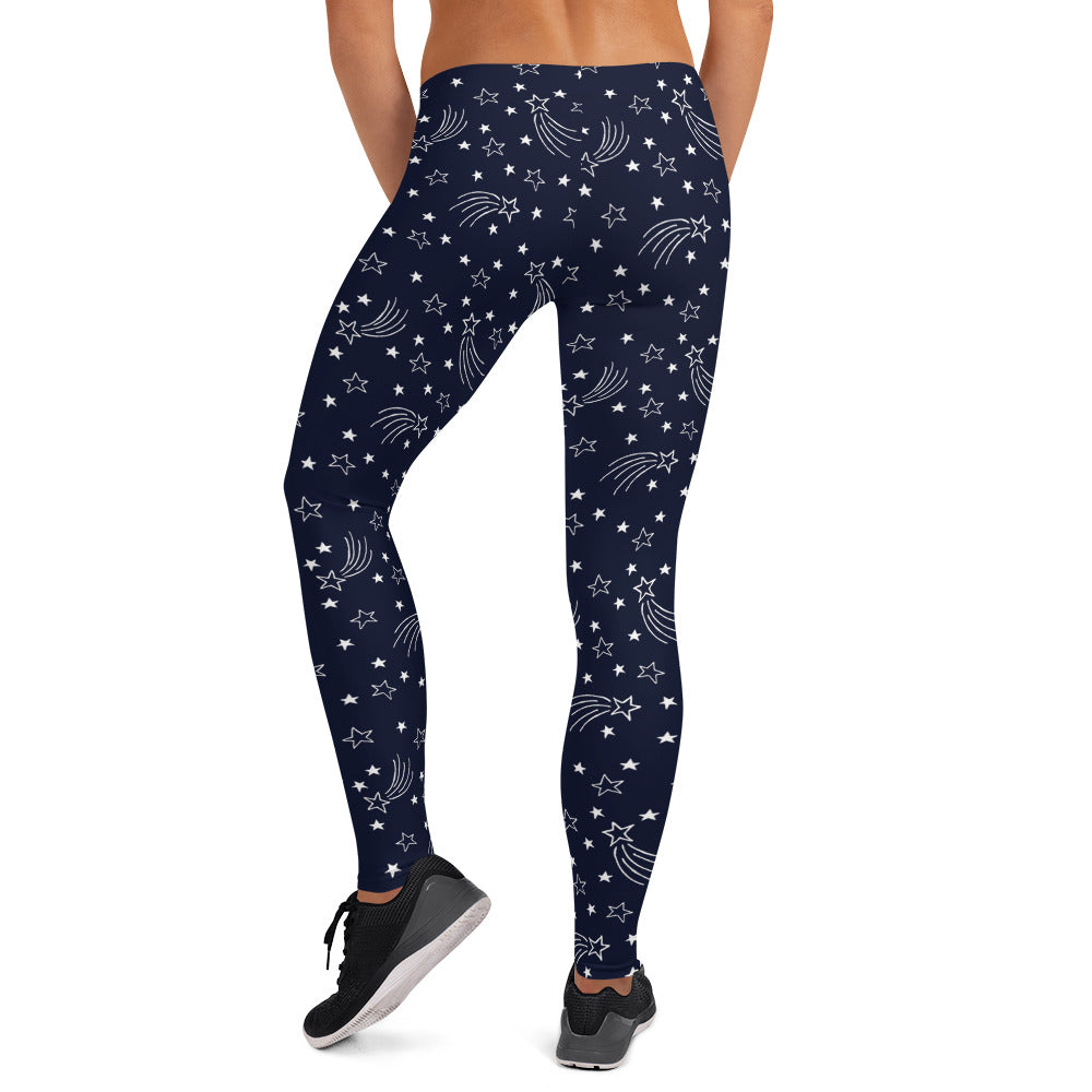 Stellar Night Mid-Rise Leggings