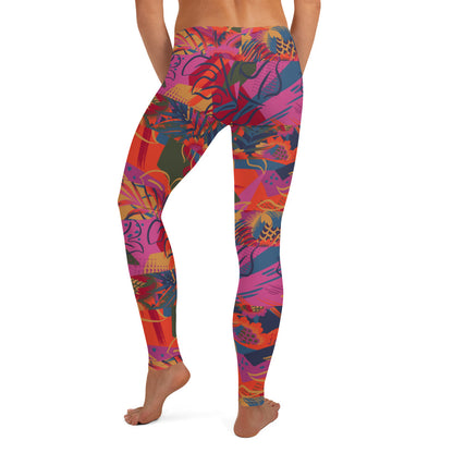 Radiant Rhythm Mid-Rise Leggings