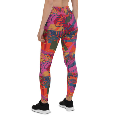 Radiant Rhythm Mid-Rise Leggings