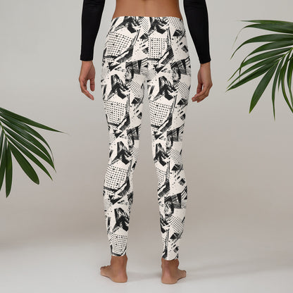 Monochrome Momentum Mid-Rise Leggings