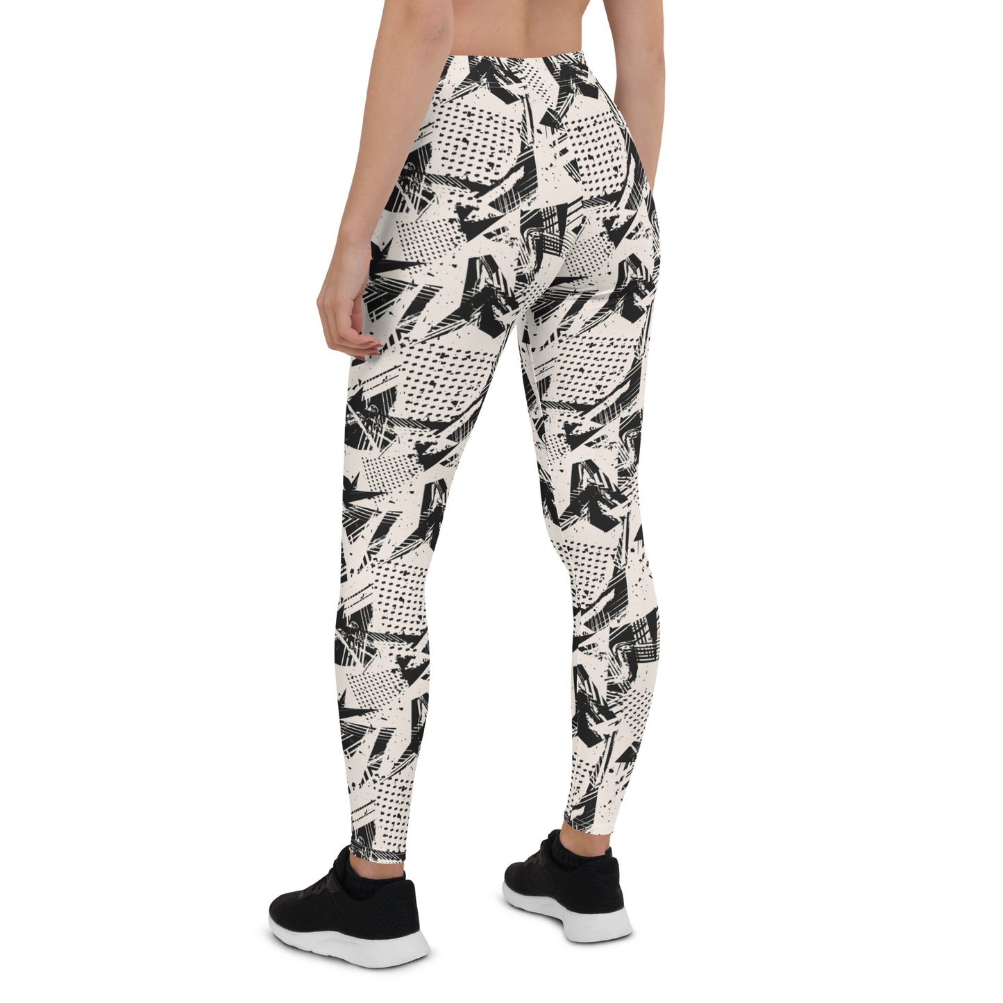 Monochrome Momentum Mid-Rise Leggings