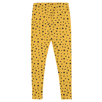 Golden Dots Mid-Rise Leggings