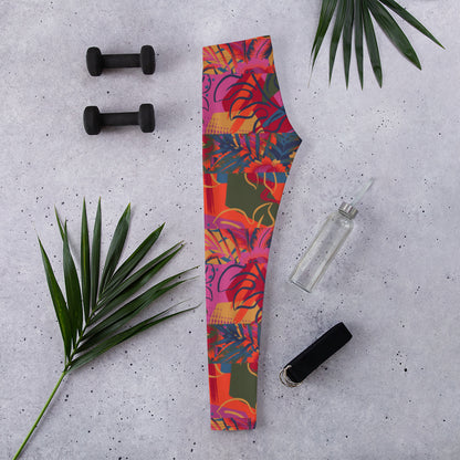 Radiant Rhythm Mid-Rise Leggings