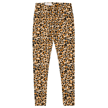 Leopard Luxe Activewear Mid-Rise Leggings