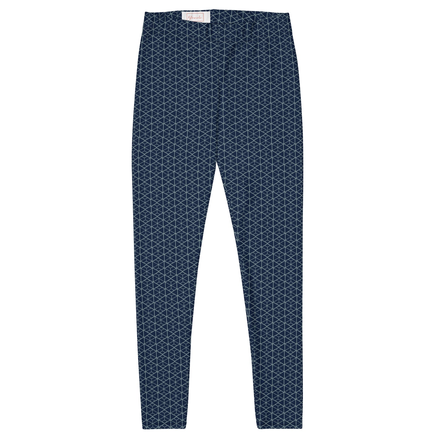 Nautical Geometry Mid-Rise Leggings