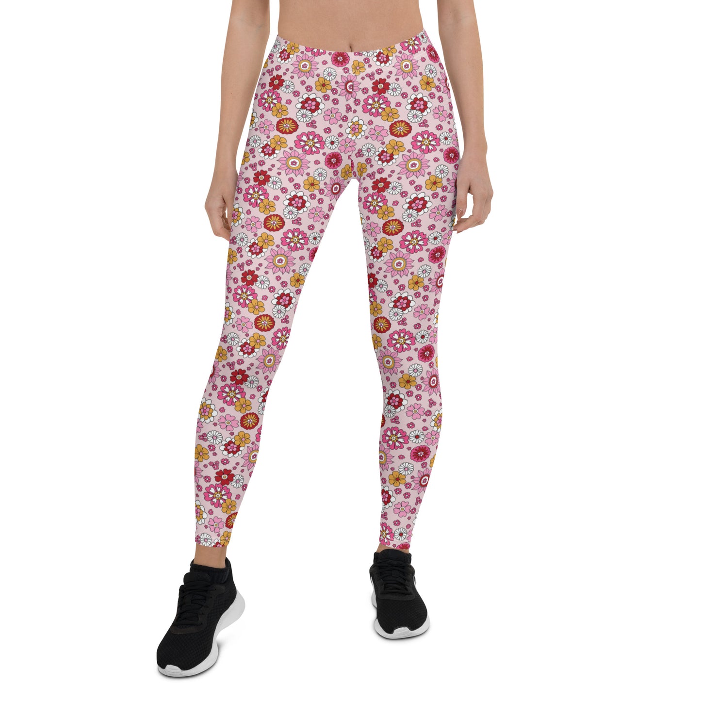 Flora Fantasia Activewear Mid-Rise Leggings