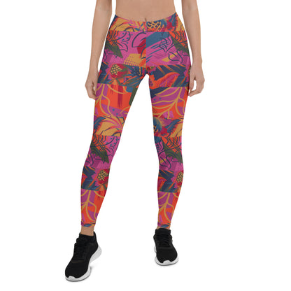 Radiant Rhythm Mid-Rise Leggings