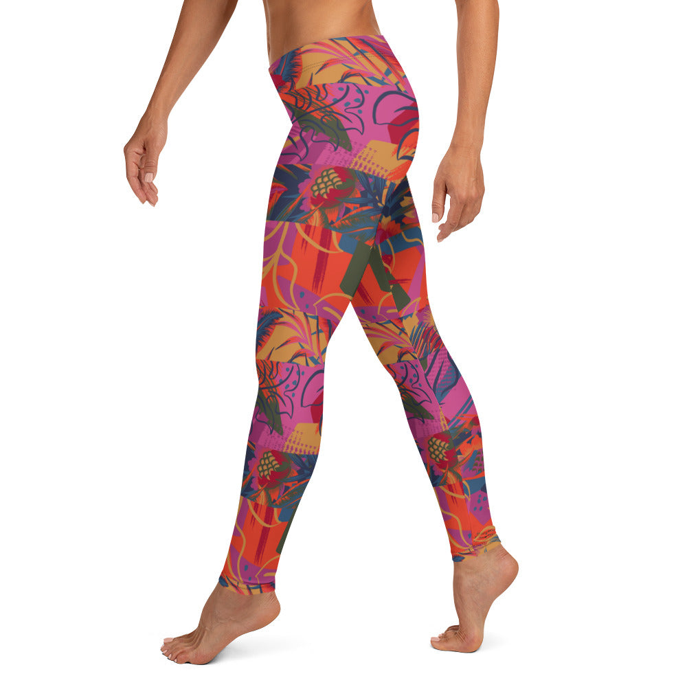 Radiant Rhythm Mid-Rise Leggings