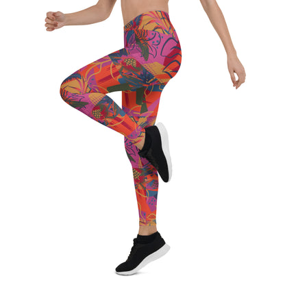 Radiant Rhythm Mid-Rise Leggings